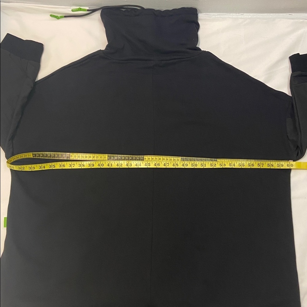 Ruti Sidonie, Women’s Black With Green,Pullover,Long Sleeve Dress.Size-L / XL - Picture 5 of 13